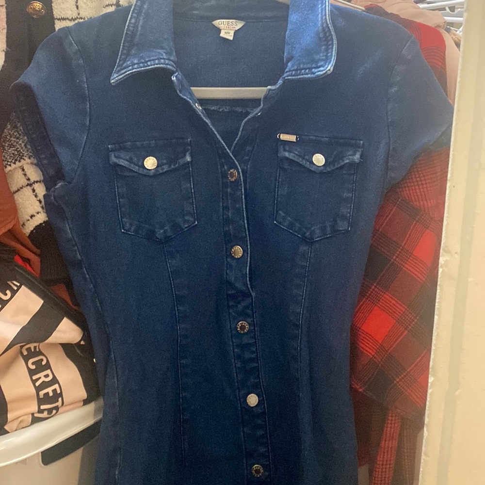 Beautiful denim guess dress